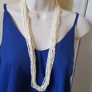 Genuine pearl necklace